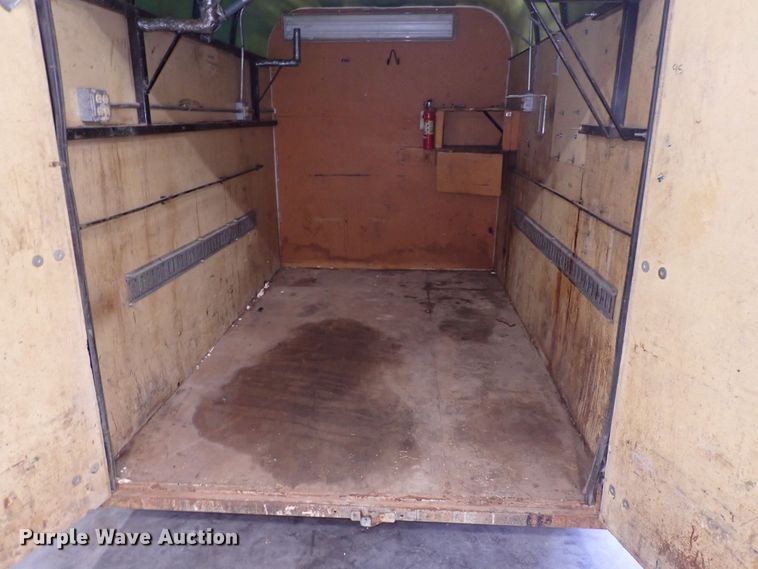 image for item DC4002 1993 Blair 16x6GNCGO  enclosed cargo trailer