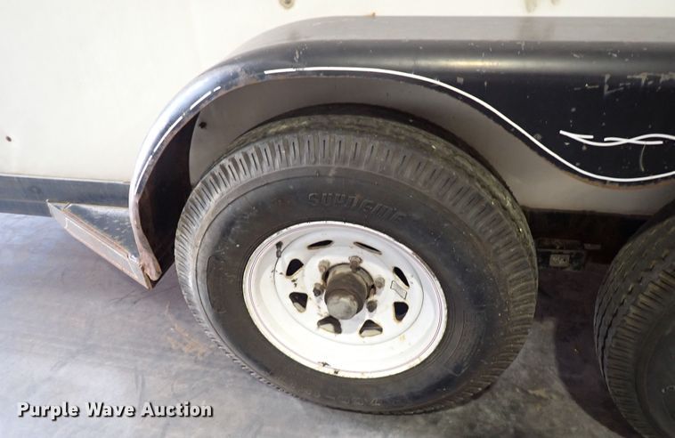 image for item DC4002 1993 Blair 16x6GNCGO  enclosed cargo trailer