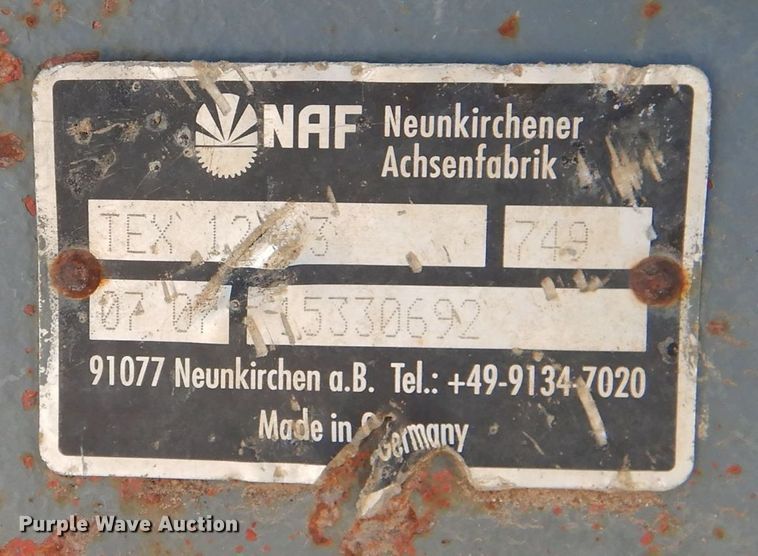 image for item DJ8966 2007 Terex TA30  haul truck