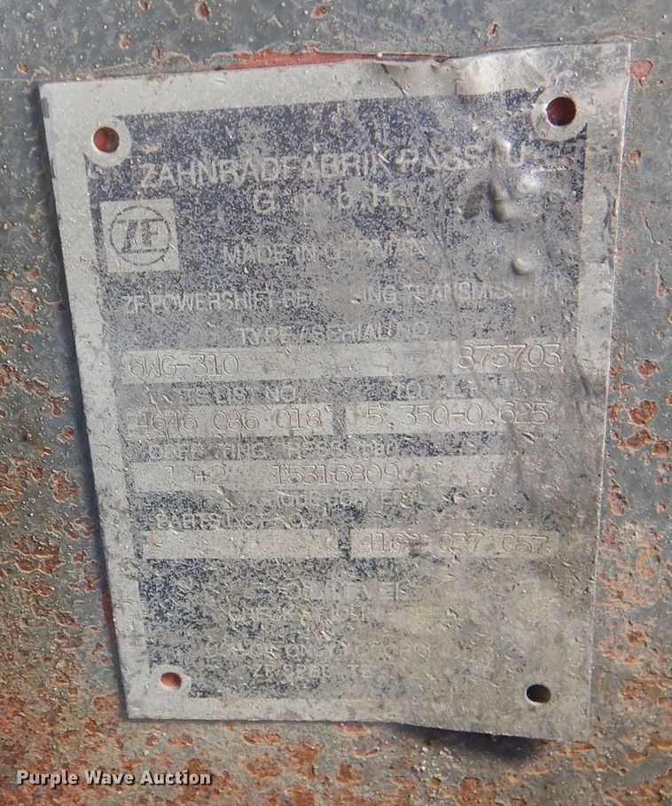 image for item DJ8967 2011 Terex TA300  haul truck