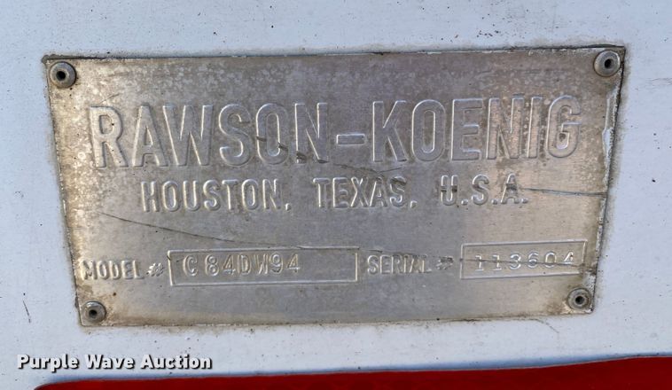 image for item DK6240 1997 International 4700  utility / service truck