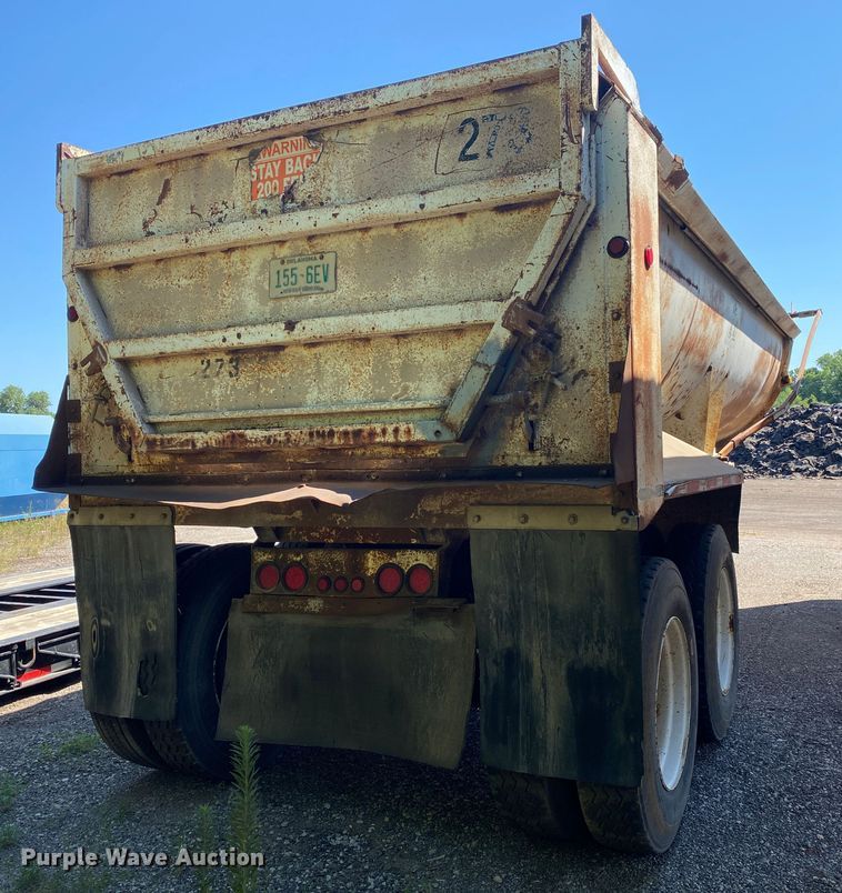 image for item DK6242 1995 APEC  end dump trailer