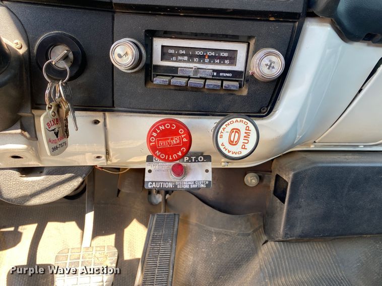 image for item DK6244 1990 Chevrolet C60  dump flatbed truck