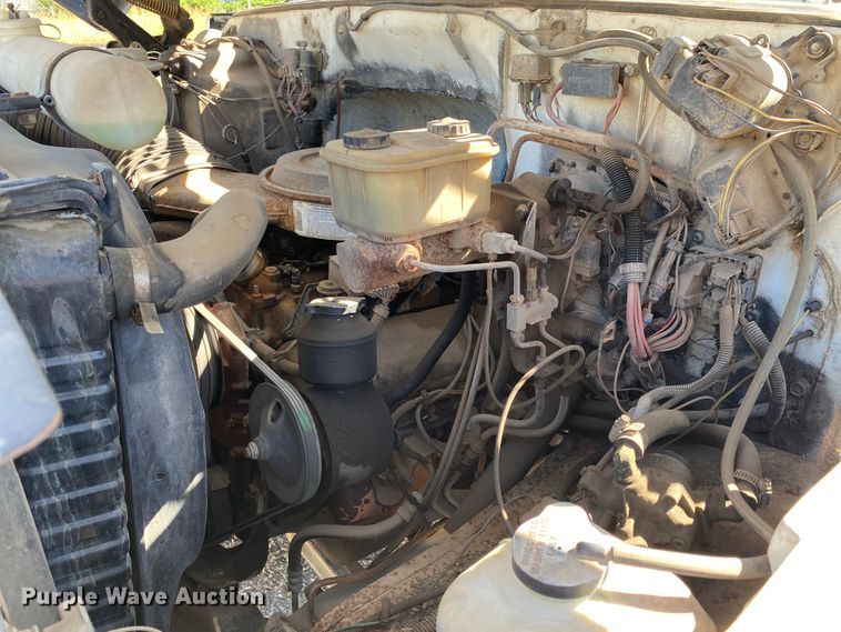 image for item DK6244 1990 Chevrolet C60  dump flatbed truck