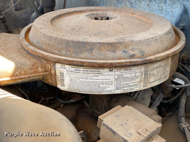 image for item DK6244 1990 Chevrolet C60  dump flatbed truck