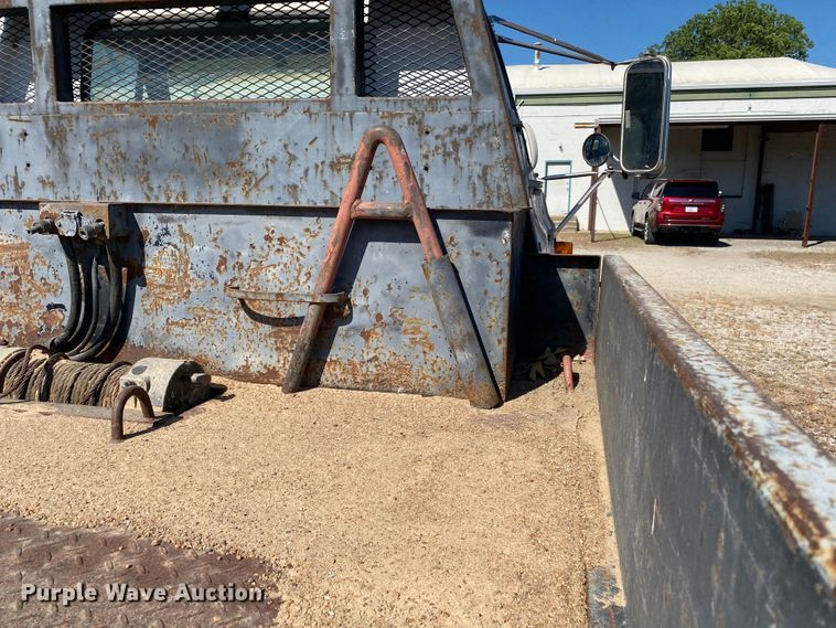 image for item DK6244 1990 Chevrolet C60  dump flatbed truck