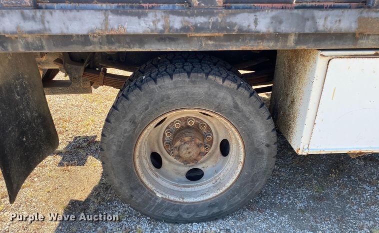 image for item DK6244 1990 Chevrolet C60  dump flatbed truck