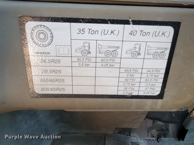 image for item DM2300 2005 Case 340  haul truck
