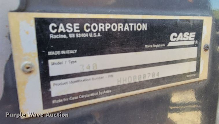 image for item DM2300 2005 Case 340  haul truck