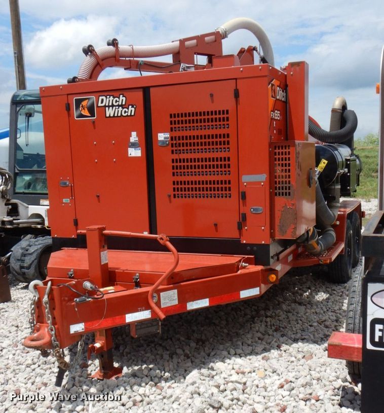 image for item DM2323 2017 Ditch Witch FX65  vacuum excavator