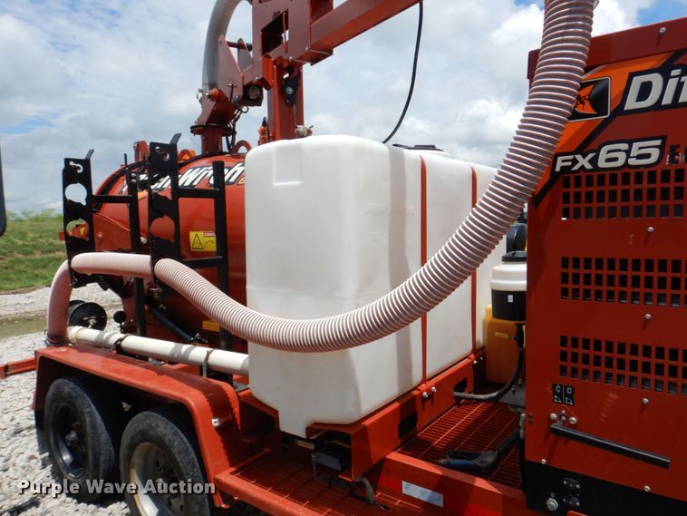 image for item DM2323 2017 Ditch Witch FX65  vacuum excavator