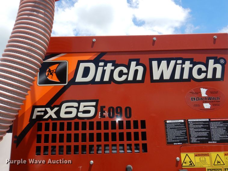 image for item DM2323 2017 Ditch Witch FX65  vacuum excavator