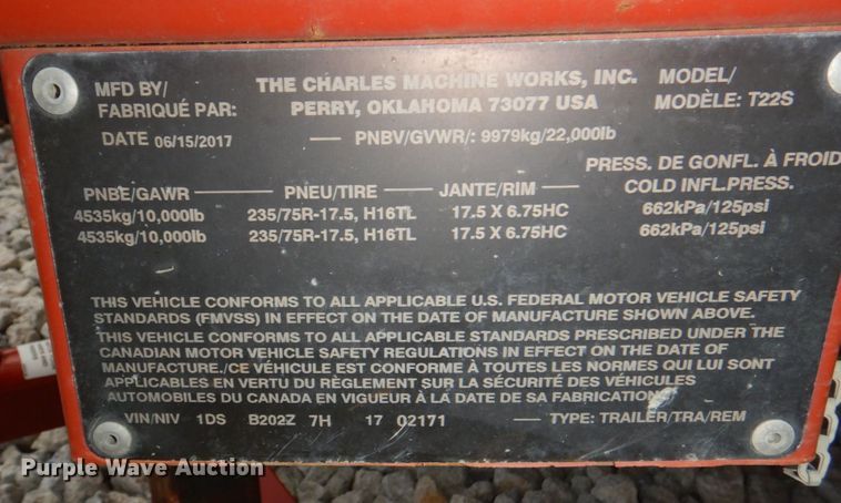 image for item DM2323 2017 Ditch Witch FX65  vacuum excavator