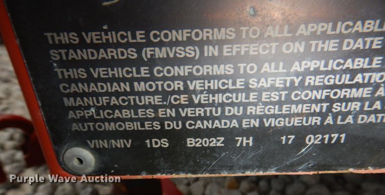 image for item DM2323 2017 Ditch Witch FX65  vacuum excavator