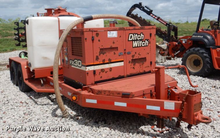 image for item DM2324 2011 Ditch Witch FX30  vacuum excavator