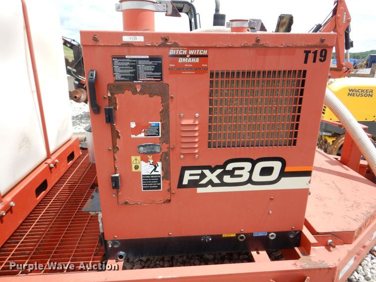 image for item DM2324 2011 Ditch Witch FX30  vacuum excavator