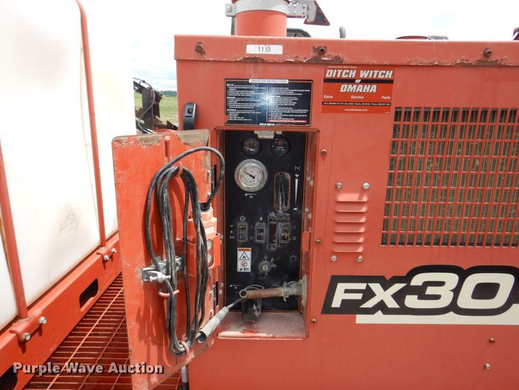 image for item DM2324 2011 Ditch Witch FX30  vacuum excavator