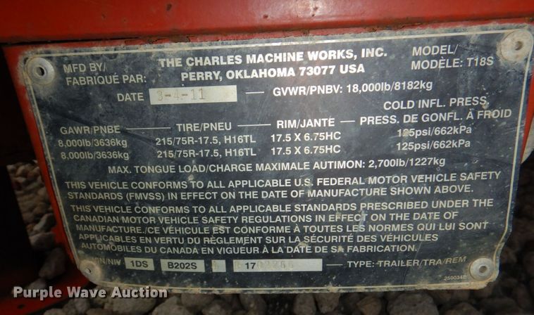 image for item DM2324 2011 Ditch Witch FX30  vacuum excavator