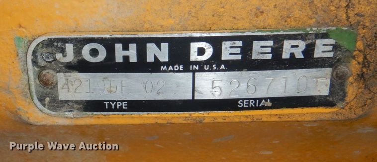image for item DM2330 John Deere 480-B  forklift