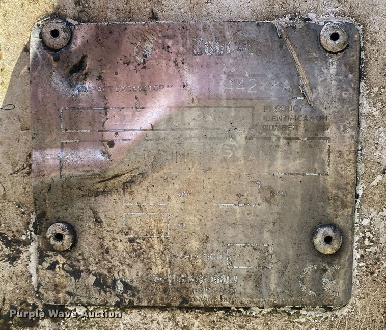 image for item DM4222 2003 Bobcat 442  mini excavator