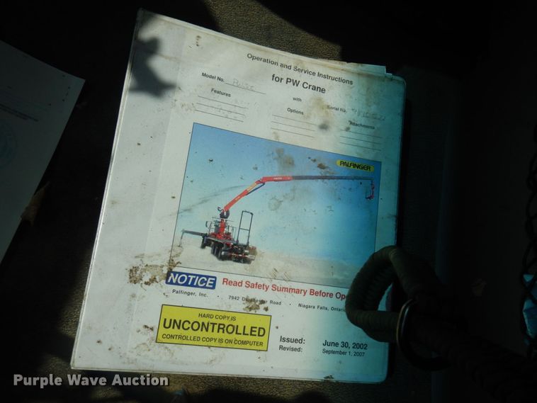 image for item DM5427 2000 Sterling L-Line  crane truck