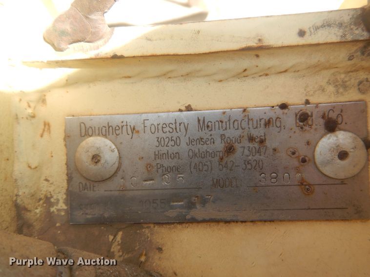 image for item DN0470 Dougherty 3800  skid steer tree shear