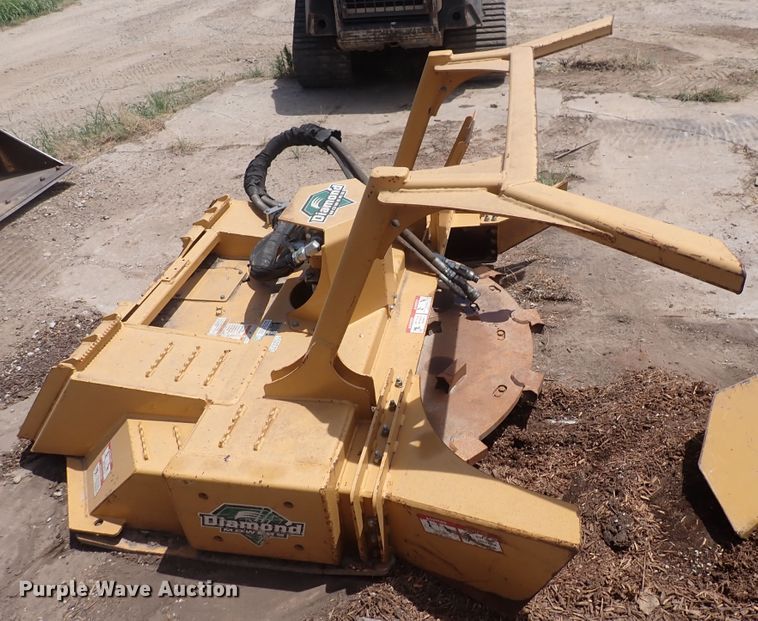 image for item DN0471 Diamond Mowers  skid steer mulcher