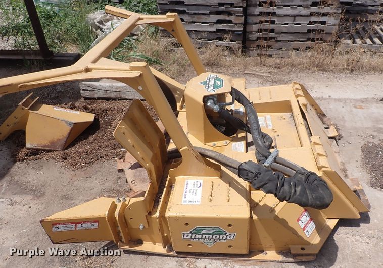image for item DN0471 Diamond Mowers  skid steer mulcher
