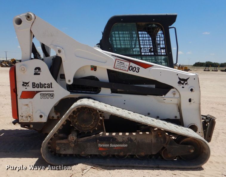 image for item DO1465 2019 Bobcat T870  tracked skid steer loader
