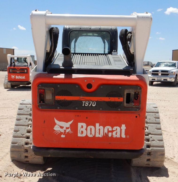 image for item DO1465 2019 Bobcat T870  tracked skid steer loader