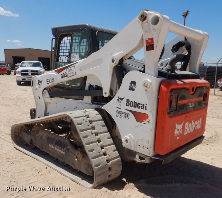 image for item DO1465 2019 Bobcat T870  tracked skid steer loader