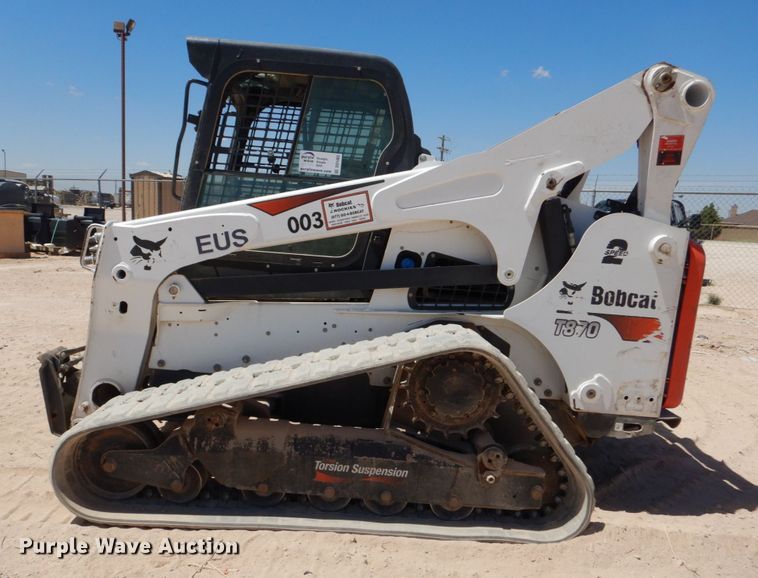 image for item DO1465 2019 Bobcat T870  tracked skid steer loader