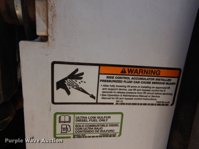 image for item DO1465 2019 Bobcat T870  tracked skid steer loader