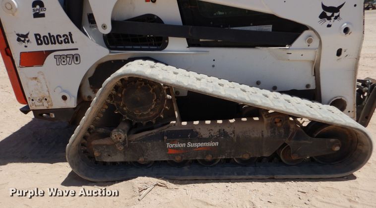 image for item DO1465 2019 Bobcat T870  tracked skid steer loader