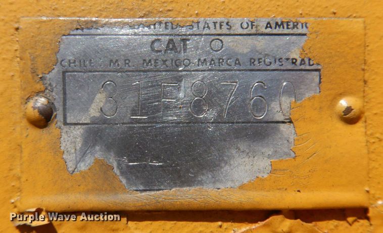 image for item DP5605 1967 Caterpillar D7E  dozer