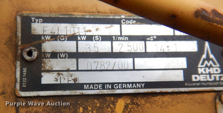 image for item DP5610 1995 Vermeer V5750  trencher