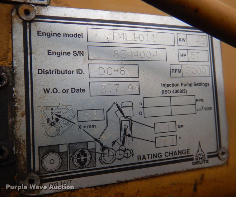 image for item DP5610 1995 Vermeer V5750  trencher