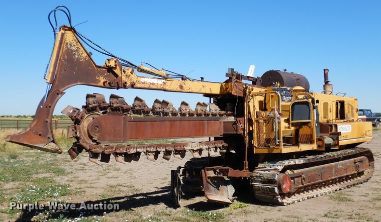 image for item DR1249 1991 Vermeer T655  trencher