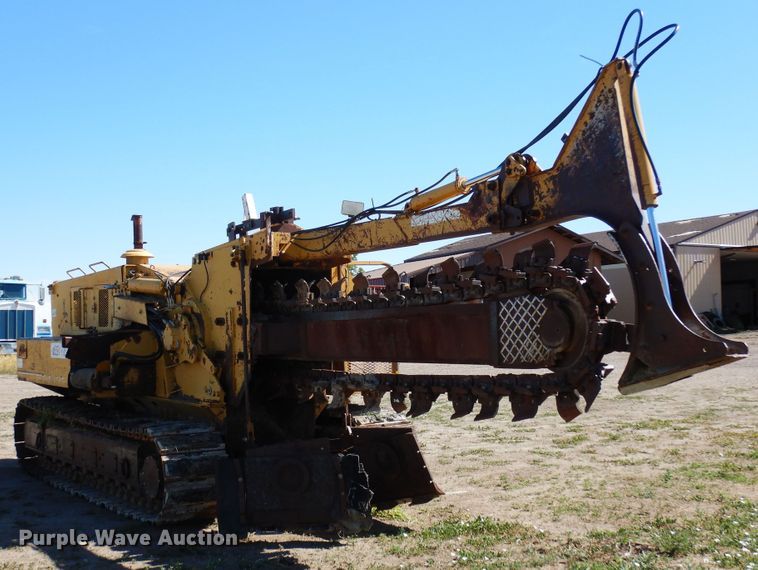image for item DR1249 1991 Vermeer T655  trencher