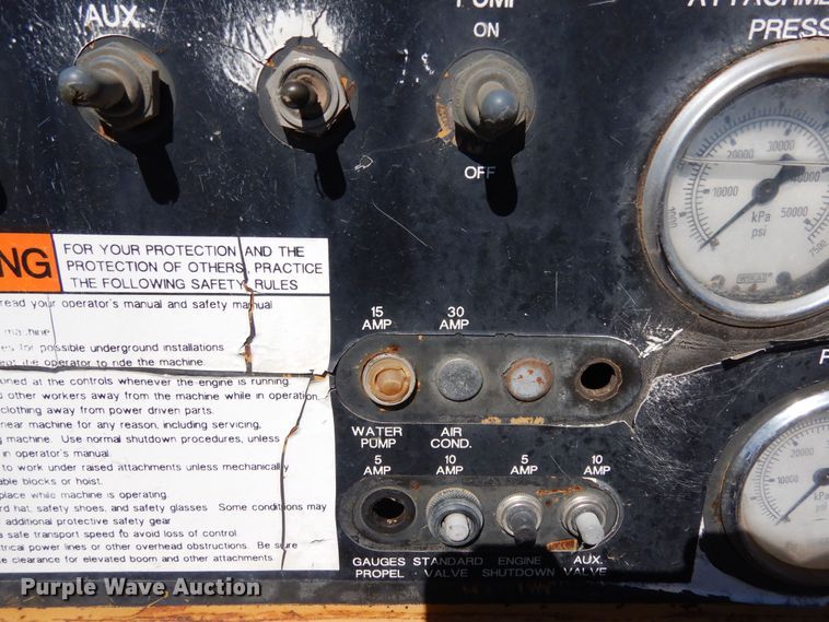 image for item DR1249 1991 Vermeer T655  trencher