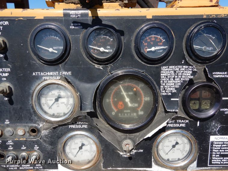 image for item DR1249 1991 Vermeer T655  trencher