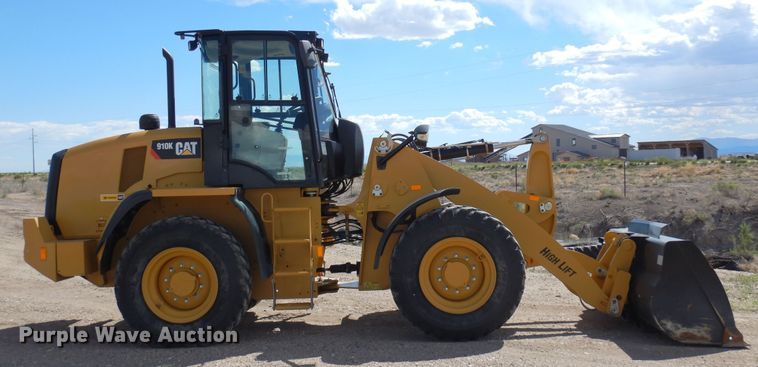 image for item DR1254 2015 Caterpillar 910K high lift  wheel loader