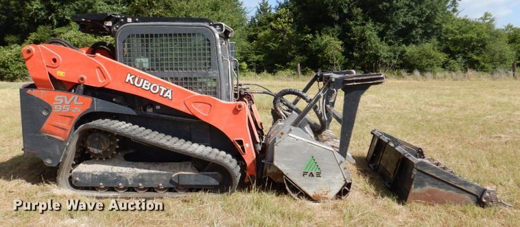 image for item DR1943 2018 Kubota SVL95-2S  tracked skid steer loader
