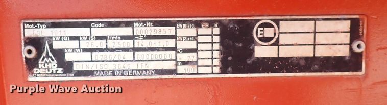 image for item DS7237 1994 Ditch Witch 3610  trencher