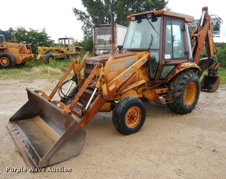 image for item DS8112 1988 Case 580K  backhoe
