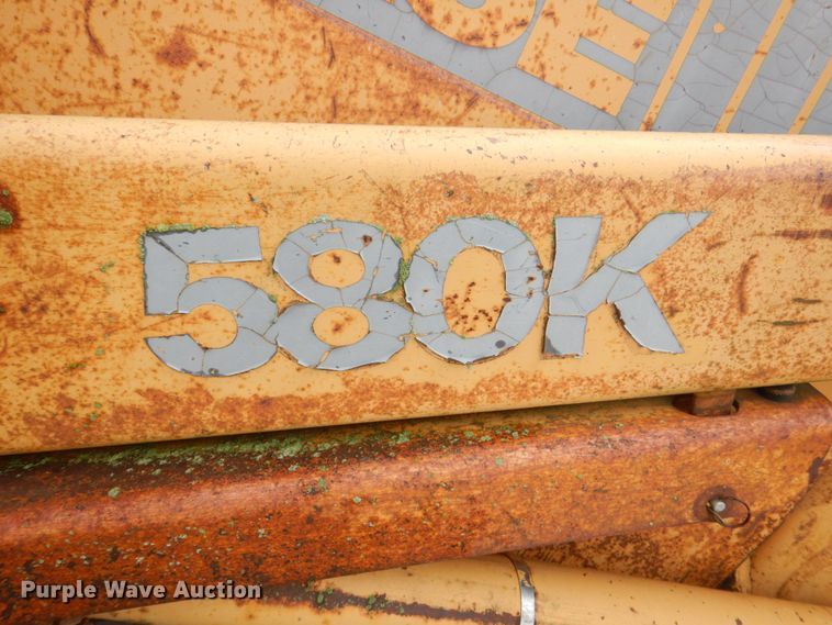 image for item DS8112 1988 Case 580K  backhoe