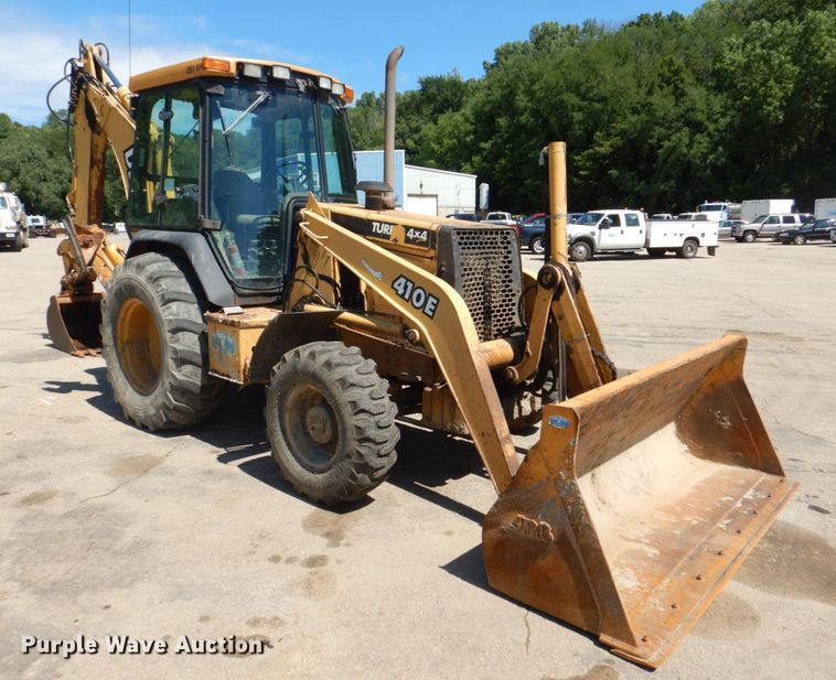 image for item DS8115 1998 John Deere 410E  backhoe