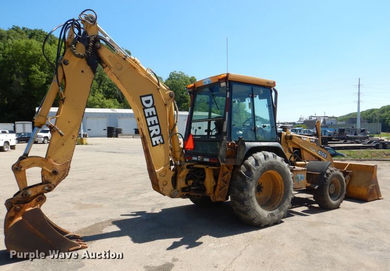 image for item DS8115 1998 John Deere 410E  backhoe