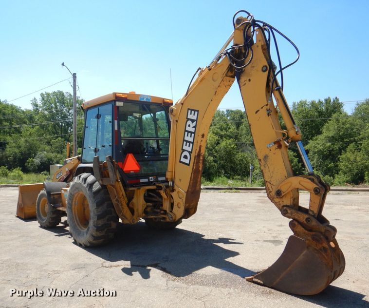 image for item DS8115 1998 John Deere 410E  backhoe