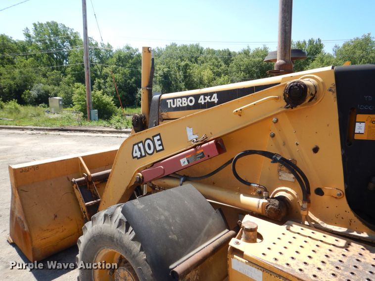 image for item DS8115 1998 John Deere 410E  backhoe